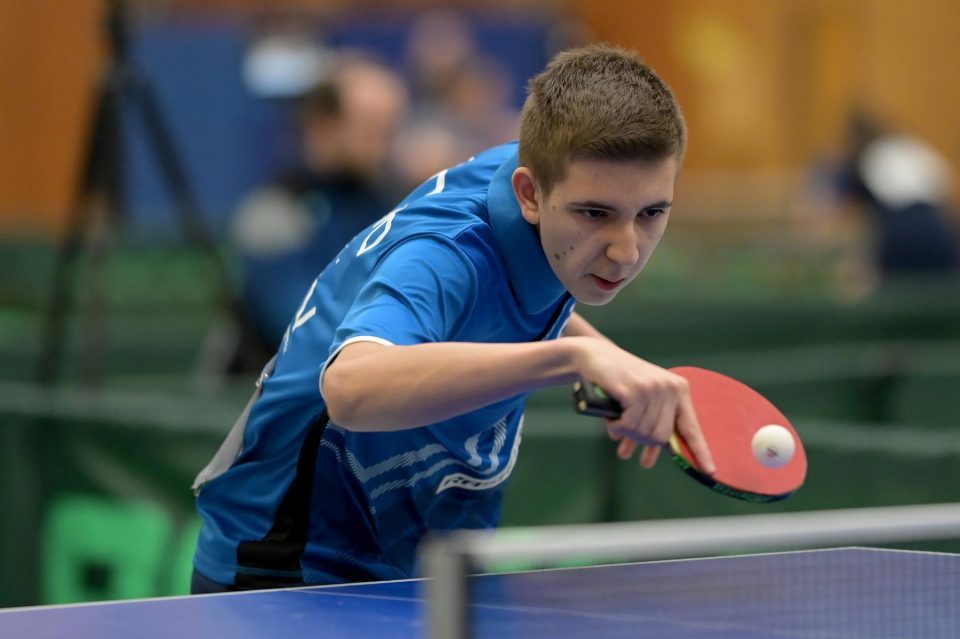 DTTB TOP 12 Jugend 15 und Jugend 19 
am 11.02.2023 in der Kreissporthalle Neudorf in Neudorf

Foto: Jörg Fuhrmann