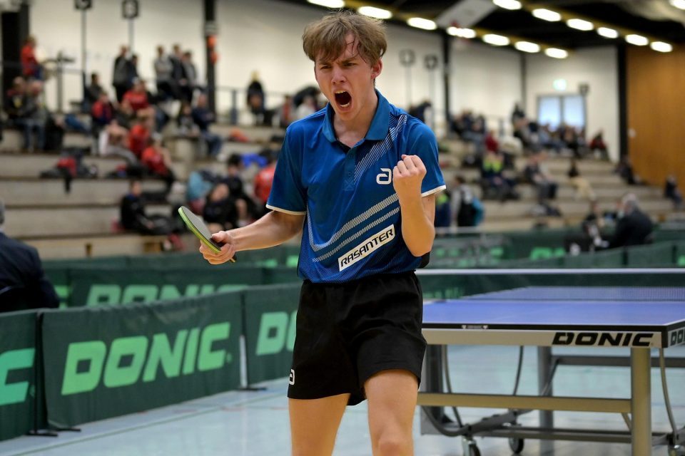 DTTB TOP 12 Jugend 15 und Jugend 19 
am 12.02.2023 in der Kreissporthalle Neudorf in Neudorf

Foto: Jörg Fuhrmann