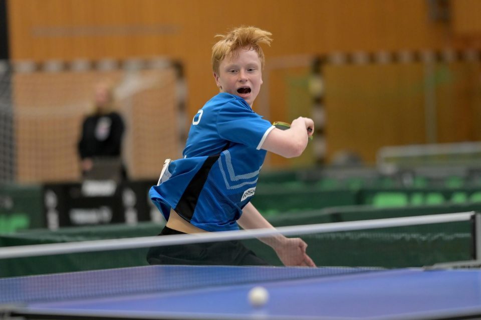 DTTB TOP 12 Jugend 15 und Jugend 19 
am 12.02.2023 in der Kreissporthalle Neudorf in Neudorf

Foto: Jörg Fuhrmann