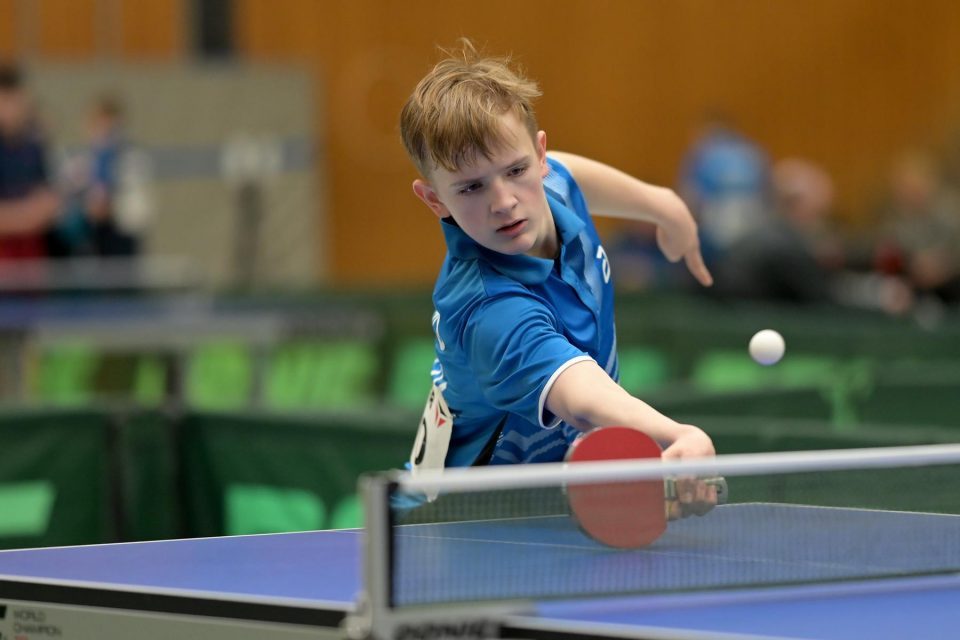 DTTB TOP 12 Jugend 15 und Jugend 19 
am 12.02.2023 in der Kreissporthalle Neudorf in Neudorf

Foto: Jörg Fuhrmann