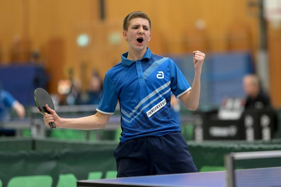 DTTB TOP 12 Jugend 15 und Jugend 19 
am 12.02.2023 in der Kreissporthalle Neudorf in Neudorf

Foto: Jörg Fuhrmann