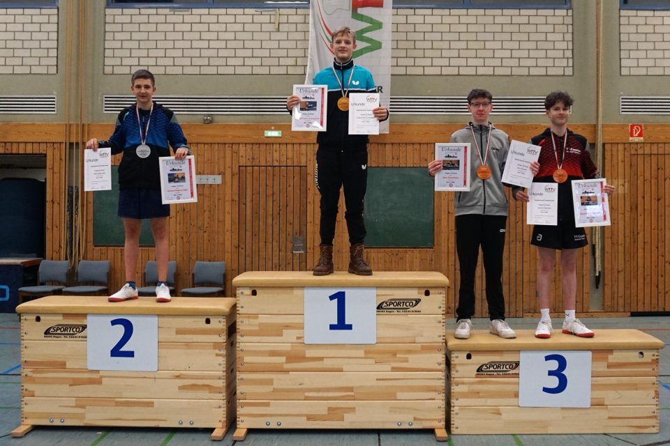 Siegerehrung Jungen_Einzel