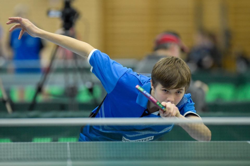 Tischtennis Nationale Deutsche Meisterschaften Jugend 15 am 11.03.2023 in der Kochenwaldhalle in Bad Friedrichshall




Foto: Jörg Fuhrmann