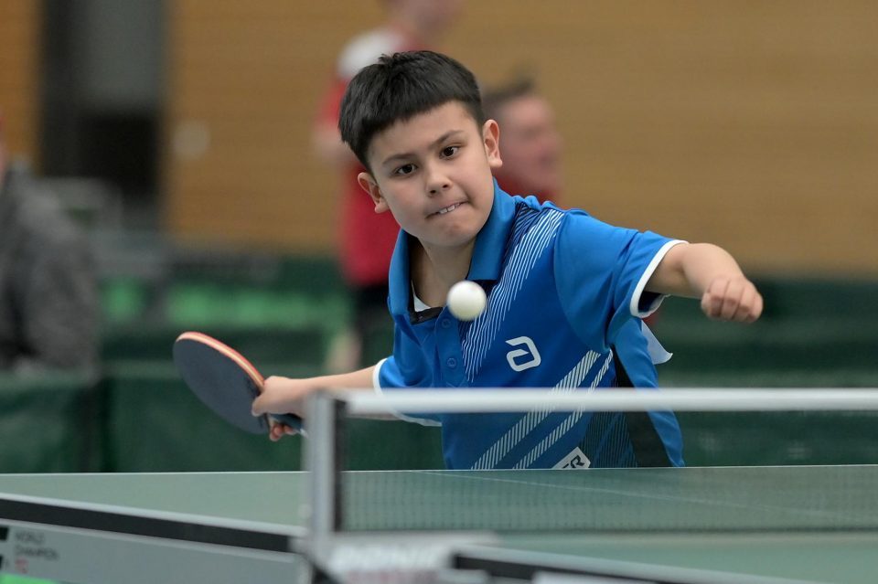 Tischtennis Nationale Deutsche Meisterschaften Jugend 15 am 11.03.2023 in der Kochenwaldhalle in Bad Friedrichshall




Foto: Jörg Fuhrmann