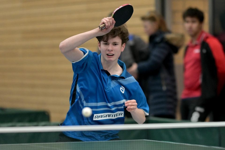 Tischtennis Nationale Deutsche Meisterschaften Jugend 15 am 11.03.2023 in der Kochenwaldhalle in Bad Friedrichshall




Foto: Jörg Fuhrmann