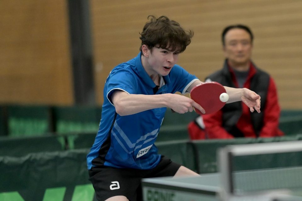 Tischtennis Nationale Deutsche Meisterschaften Jugend 15 am 11.03.2023 in der Kochenwaldhalle in Bad Friedrichshall




Foto: Jörg Fuhrmann
