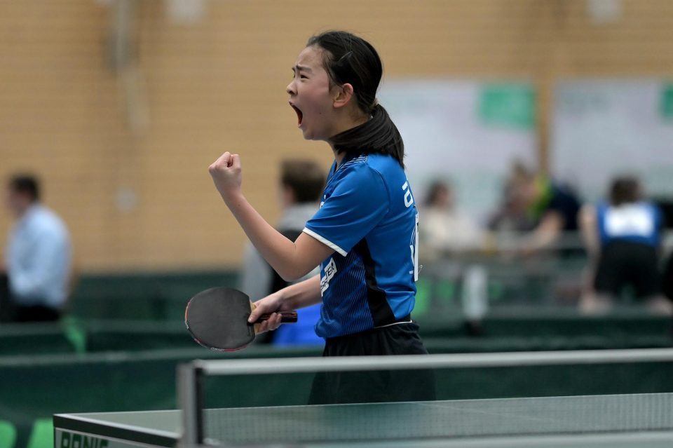 Tischtennis Nationale Deutsche Meisterschaften Jugend 15 am 11.03.2023 in der Kochenwaldhalle in Bad Friedrichshall




Foto: Jörg Fuhrmann