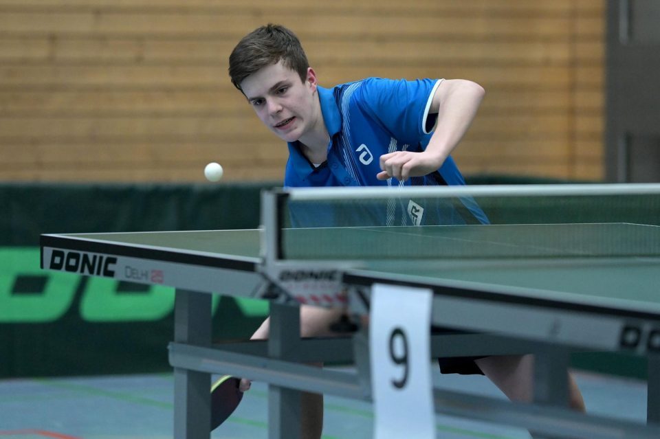 Tischtennis Nationale Deutsche Meisterschaften Jugend 15 am 11.03.2023 in der Kochenwaldhalle in Bad Friedrichshall




Foto: Jörg Fuhrmann