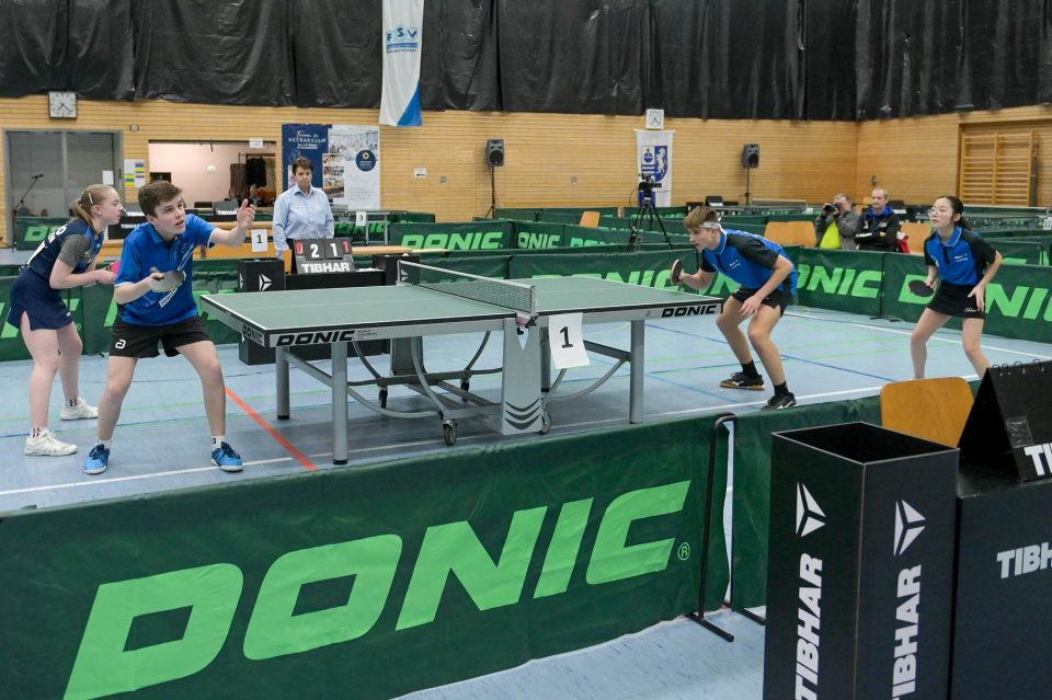 Tischtennis Nationale Deutsche Meisterschaften Jugend 15 am 11.03.2023 in der Kochenwaldhalle in Bad Friedrichshall




Foto: Jörg Fuhrmann