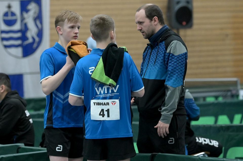 Tischtennis Nationale Deutsche Meisterschaften Jugend 15 am 12.03.2023 in der Kochenwaldhalle in Bad Friedrichshall




Foto: Jörg Fuhrmann