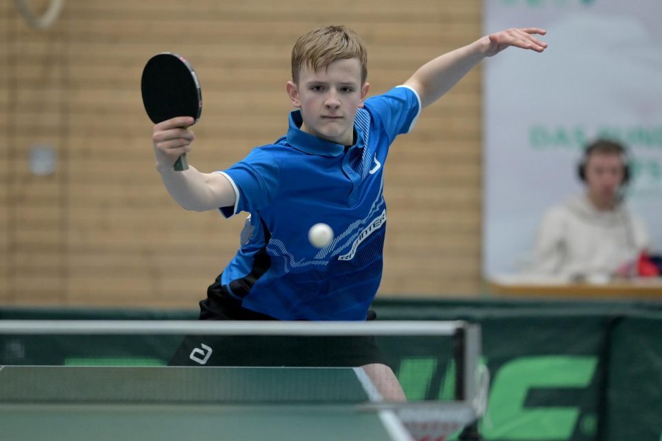 Tischtennis Nationale Deutsche Meisterschaften Jugend 15 am 12.03.2023 in der Kochenwaldhalle in Bad Friedrichshall




Foto: Jörg Fuhrmann