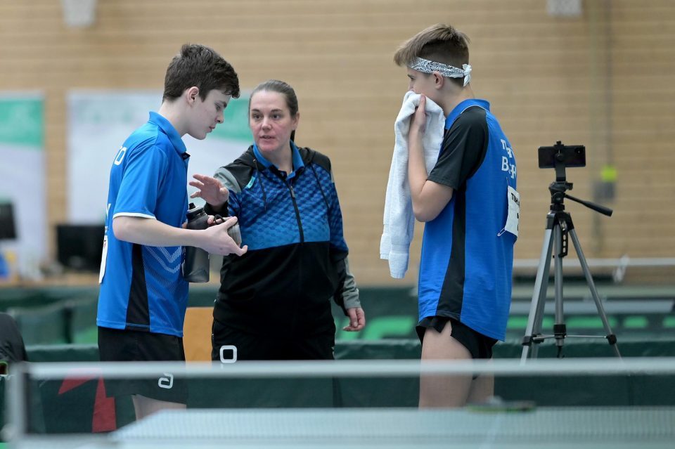 Tischtennis Nationale Deutsche Meisterschaften Jugend 15 am 12.03.2023 in der Kochenwaldhalle in Bad Friedrichshall




Foto: Jörg Fuhrmann