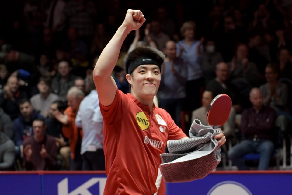 TTCL Finale - Rückspiel Borussia Düsseldorf -  1. FC Saarbrücken TT am 03.04.2023 im ARAG CenterCourt in Düsseldorf



Foto: Jörg Fuhrmann