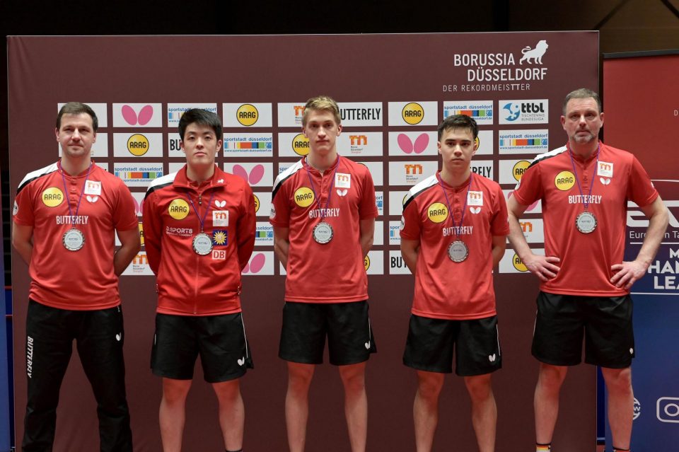 TTCL Finale - Rückspiel Borussia Düsseldorf -  1. FC Saarbrücken TT am 03.04.2023 im ARAG CenterCourt in Düsseldorf



Foto: Jörg Fuhrmann