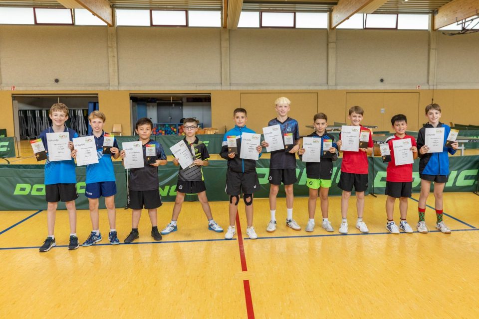 Siegerehrung Jungen 13