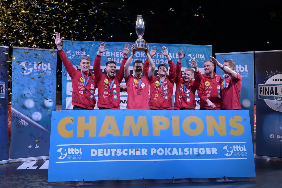 TT Liebherr Pokal Finale - Final Four am 07.01.2024 in der ratiopharm arena in Neu Ulm

Finale zwischen Borussia Düsseldorf und dem 1. FC Saarbrücken TT


Foto: Jörg Fuhrmann