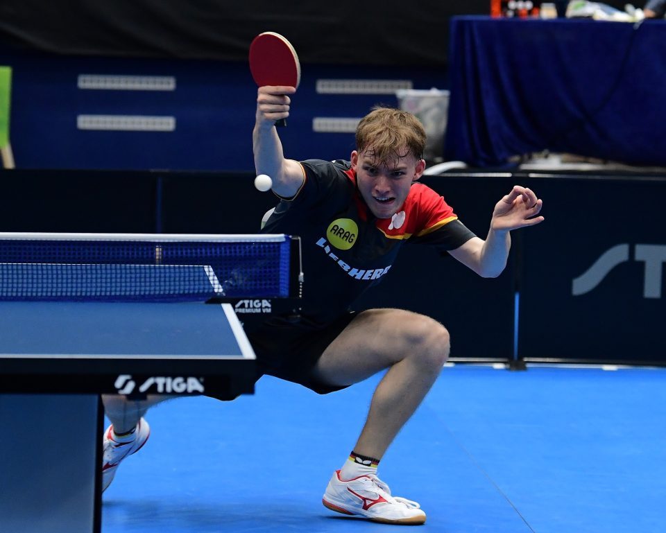 European Youth Table Tennis Championships at Baltiska Hallen in Malmo, Sweden.